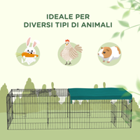 Poulailler extérieur pour poulets de plein air, grande volière mobile pour poules, en stock