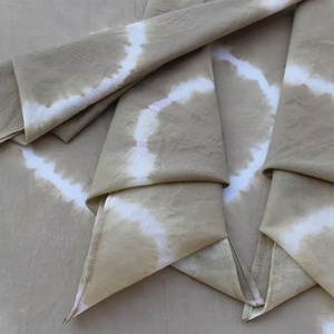 Serviettes carrées en coton pur, faites à la main, imprimées tie-dye, pour la décoration de la maison et des fêtes, vente en gros - Product Image 2