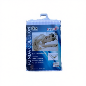 Cubrecama y Colcha Blanca a Rayas 90 FUNDA DE COLCHON - Product Image 1