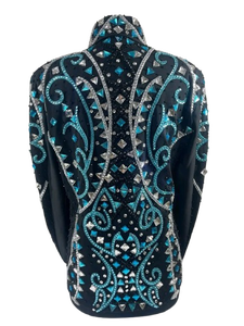 Chaqueta Premium Elástica para Mujer, Ecológica, Ligera, de Secado Rápido, Estilo Vaquero Occidental, para Competencia de Rodeo y Equitación - Product Image 2