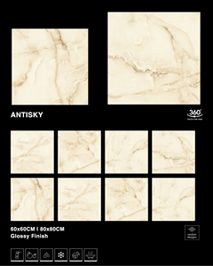 กระเบื้องพอร์ซเลนขนาด 60x60 ซม. รุ่นใหม่ ทนทานต่อรอยขีดข่วน ดีไซน์ทันสมัย - Product Image 4