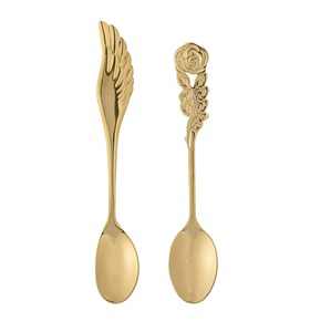 Ensemble de couverts fantastiques très vendus avec des poignées en forme de feuille, conçues pour l'élégance, la durabilité et l'usage quotidien - Product Image 5
