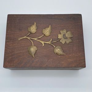 Affordable Rustic Wooden Treasure Storage <b>Box</b> for Coins, Jewelry, <b>Trinkets</b> and Special Keepsakes with Classic Vintage - Product Image 4
