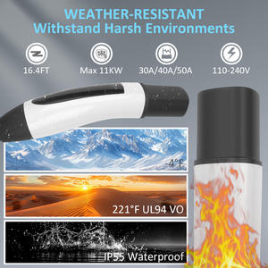Cable de extensión de carga rápida de 30A con certificación TUV para el hogar, para Modelos Y, 3, S y X, cable de carga Tesla personalizado, conjunto de suministro duradero. - Product Image 4