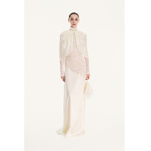 Nueva Colección de Vestidos Elegantes para Mujer, Vestido Largo hasta el Suelo, Corte en A, Cuello en V, Manga Corta, Vestido de Noche Elegante - Product Image 4