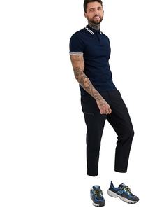 Tissu tricoté à motif solide et confortable pour polos et vestes pour hommes pour les activités de plein air décontractées de tous les jours - Product Image 5