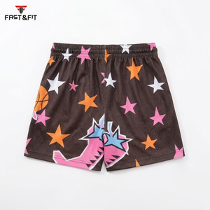 Breathable Comfortable Style Unisex Sublimation Mesh <b>Shorts</b> Customized Sizing Logo Gym Men Quick Dry <b>Waterproof</b> <b>Shorts</b> - Product Image 5