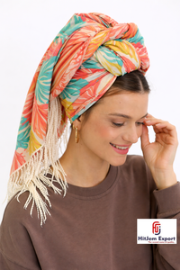 Lightweight Fashion Square Scarves Custom Digital <b>Print</b> High Quality Fabric Elegant <b>Accessories</b> for Wholesale Orders - Product Image 5