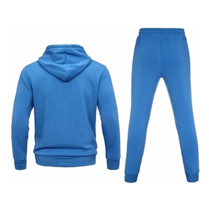 Smart casual <b>men</b> tracksuit cotton blend breathable fabric full sleeve <b>jacket</b> and matching pants and suitable for daily wear - Product Image 2