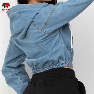 Chaqueta Vaquera Personalizada Ryan Pro Gear para Mujer, Tejido Transpirable y Cómodo con Logotipo Personalizado y Capucha - Product Image 6