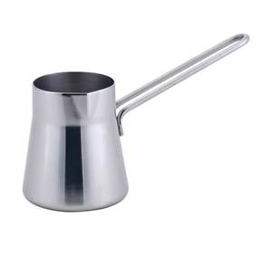 หม้อกาแฟตุรกีพร้อมด้ามจับโลหะ ดีไซน์มินิมอล ไม่มีฝาปิด - Product Image 1