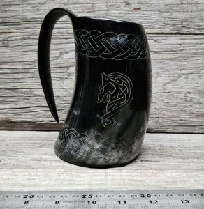 buffalo Horn Mug hand made mugs eco-friendly <b>drinkware</b> <b>accessories</b> - Product Image 2