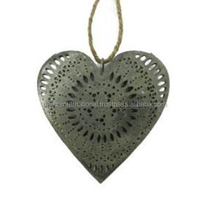 Étoile décorative suspendue en fer avec finition argentée pour la décoration de la maison et autres décorations de Noël - Product Image 5