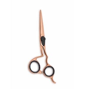 Ciseaux de coiffure en or rose 6,5 pouces à lame inclinée - Product Image 1