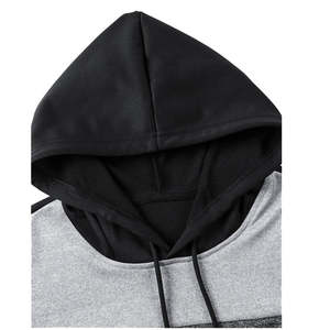 Sudaderas con Capucha Personalizadas al por Mayor con Logotipo, Sudaderas Negras para Hombre, Tallas Grandes, Sudaderas Extra Grandes para Hombre - Product Image 1