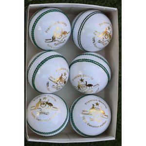 Pelota de cuero de calidad para partidos de cricket Victory Hardball con costura reforzada cosida a mano para entrenamiento y juego. - Product Image 6