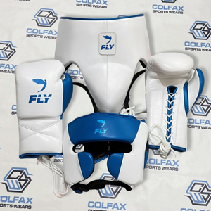 Ensemble de boxe en cuir sur mesure OEM, kit d'entraînement de haute qualité, protège-coins de boxe confortables et personnalisables - Product Image 1