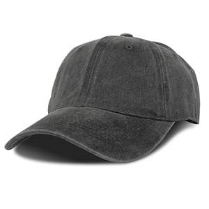 8D Washed cotton work cap ure cotton baseball cap used denim duckbill cap - Product Image 3