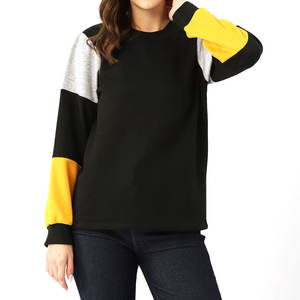 Sweat-shirt en molleton décontracté de qualité supérieure avec logo personnalisé, en coton, surdimensionné, respirant, vêtements pour femmes, vente en gros OEM - Product Image 6