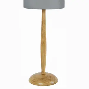 Mango Wood Sleek Design Floor Lamp of 36 inches- high Quality Polish At Reasonable Price