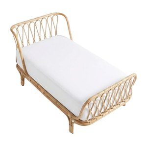 Venta al por Mayor de Camas Individuales de Ratán para Niñas, Muebles Infantiles a Precio Económico, Venta Directa de Fábrica, Muebles de Alta Calidad para Cuarto de Niños - Product Image 1