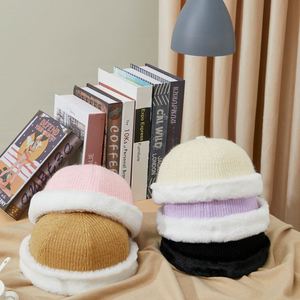 Gorro de Punto Cálido para Hombre y Mujer, Estilo Británico Coreano, 6 Paneles, para Otoño e Invierno, Venta al Por Mayor - Product Image 2