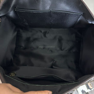 Premium Genuine Cowhide Leather Duffle <b>Bag</b> Handmade Western <b>Travel</b> <b>Weekender</b> Gym <b>Bag</b> Real Hair-on Hide Speedy Handbags for <b>Women</b> - Product Image 6