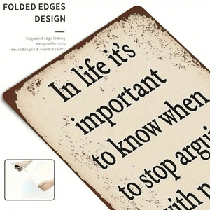 CIFbuy Targa Rustica Vintage in Alluminio 20.3x30.5cm (8x12 Pollici) Stile Fattoria per Casa con TikTok per Servizio Ritiro Temu - Product Image 5