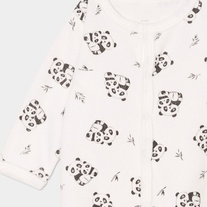 OEM Custom Cotton Baby Bodysuit Romper Set Newborn Infant Long Sleeve Knitted Baby Clothes Bulk Supplier Export Set - Product Image 4