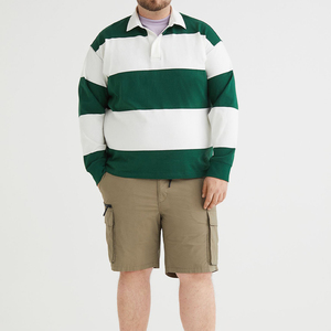 Nouveau Look – Short Cargo Homme Personnalisé avec Logo, 100% Coton Toile Anti-Plis, Imprimé, pour Sport, Jogging, Fitness et Entraînement - Product Image 3
