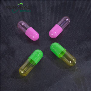 Kapsul Gelatin Sapi Mutiara Emas Kapsul Keras Kelas Kosong Kapsul Nabati / Kapsul Nabati Keras Ukuran 00 1 2 3 4 - Product Image 2