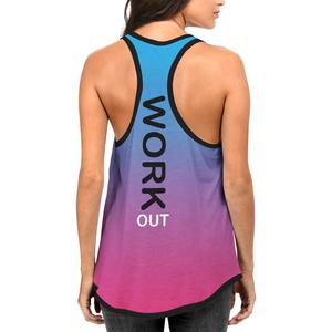 Camiseta sin mangas transpirable con logotipo personalizado para mujer, camiseta de gimnasio y fitness para mujer, ropa de entrenamiento personalizable de talla grande para mujer - Product Image 6