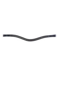 Ligera banda para cejas ecuestre de cuero de alta calidad cristal cómodo para montar a caballo personalizable Rub International - Product Image 2