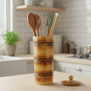 Contenedor de Almacenamiento de Bambú Natural, Organizador de Almacenamiento Multiusos Duradero Hecho a Mano, Proveedor a Granel, Exportador de Fábrica - Product Image 1