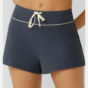 Shorts de yoga décontractés pour femmes, taille haute, grande taille, pour le sport et le fitness, coupe ample et confortable - Product Image 1