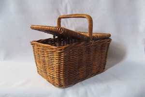 Panier de rangement en rotin tressé vietnamien de haute qualité 2026 pour fruits et légumes - Sac de pique-nique style récolte pour camping en extérieur - Product Image 4