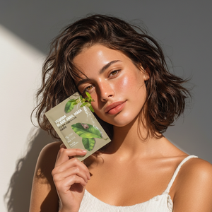 Masque facial en feuille Puro Moment Black Hydratant Réparateur Apaisant Soin Élasticité Niacinamide Panthénol Hyaluronate de Sodium Échantillon - Product Image 1