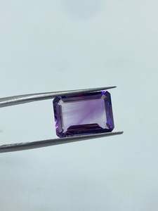 Pierres d'améthyste naturelle brute de haute qualité, pierre de guérison, améthyste 6,49 carats 10x14 mm à vendre - Product Image 3