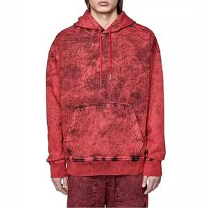 Sudadera con Capucha para Hombre, Personalizada, de Alta Calidad, de Algodón Orgánico Grueso, Ecológica, Transpirable, con Bolsillo, para Invierno, Lavado Ácido, Corte Regular - Product Image 4
