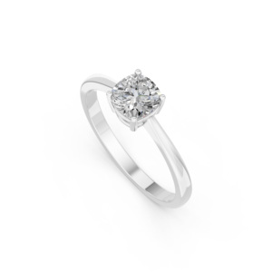925 Silver Lab <b>Diamond</b> <b>Ring</b> For Women's IGI Certified RJC ODM OEM Ethical Fine Jewellery Manufacturer Wholesale E201052 - Product Image 1