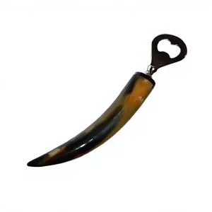 Abridor de Botellas de Cuerno de Búfalo Auténtico y Ecológico, Cuerno de Ganso Genuino, Multifuncional, para Vino y Cerveza, al Mejor Precio - Product Image 5