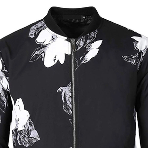 Blouson Bomber Homme Brillant Tendance – Vestes d'Hiver Épaisses et Respirantes à Fermeture Éclair pour Hommes - Product Image 2