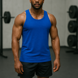 Chaleco Deportivo Transpirable para Correr, Baloncesto y Fitness, Chaleco de Secado Rápido para Ejercicio de Verano, Estilo Masculino - Product Image 1