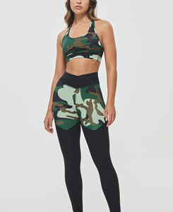 Leggings de yoga taille basse unis, longueur intégrale, extensibles dans les quatre sens, en Spandex/Nylon, taille élastique, grandes tailles, séchage rapide, respirants - Product Image 3