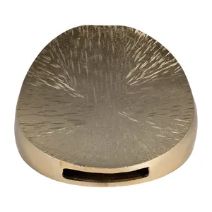 Premium Handmade Gold Metal Flower Vase Elegant Decorative Product for Architects Interior Designers <b>Builders</b> Hospitality - Product Image 5