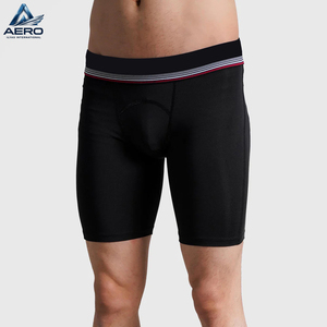 Solid Color High-Waisted Good Supplier Newest <b>Compression</b> Workout, Quick-Dry Stretchy Tummy Control Fitness Wear <b>Men</b> <b>Shorts</b> - Product Image 4
