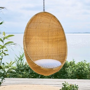 Best deal rattan cocoon swing chairs high quality <b>egg</b> <b>basket</b> pod seat weaving hanging chair - Product Image 5