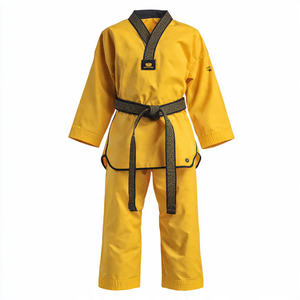 Uniforme de Taekwondo para Entrenamiento de Boxeo, Traje de Artes Marciales Elástico 100% Poliéster, Camisetas Personalizadas para Fanáticos Unisex - Product Image 6