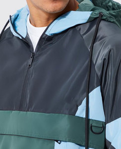 Chaqueta Cortavientos Anorak Impermeable de Lona con Parches Personalizados de Jack and Jill of America 1938 para Hombre - Product Image 3