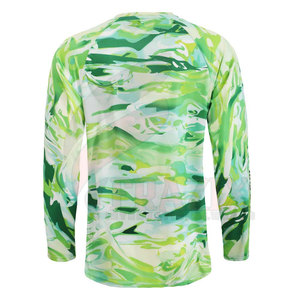 Fishing <b>Shirt</b> Uv Protection Breathable Quick Dry Lightweight Outdoor Fishing Wear Long Sleeve Comfort Performance Fabric - Product Image 2